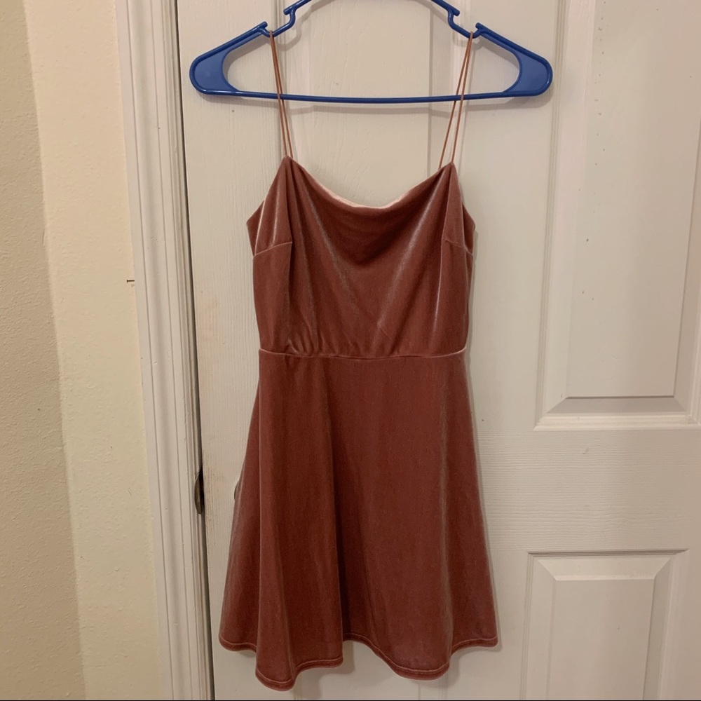 Urban outfitters velvet dress